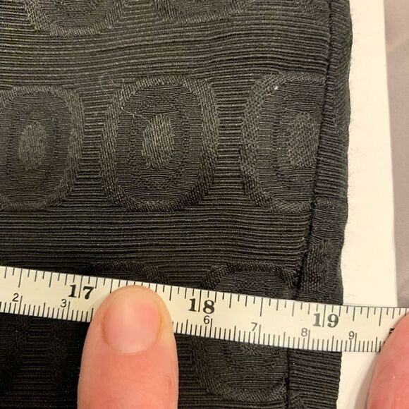 Cynthia Rowley Women’s Skirt Size 4 Classic Pencil Black Textured Print - Picture 4 of 6